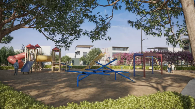 Nuestros espacios son seguros para la recreación de los niños y están rodeados de áreas verdes